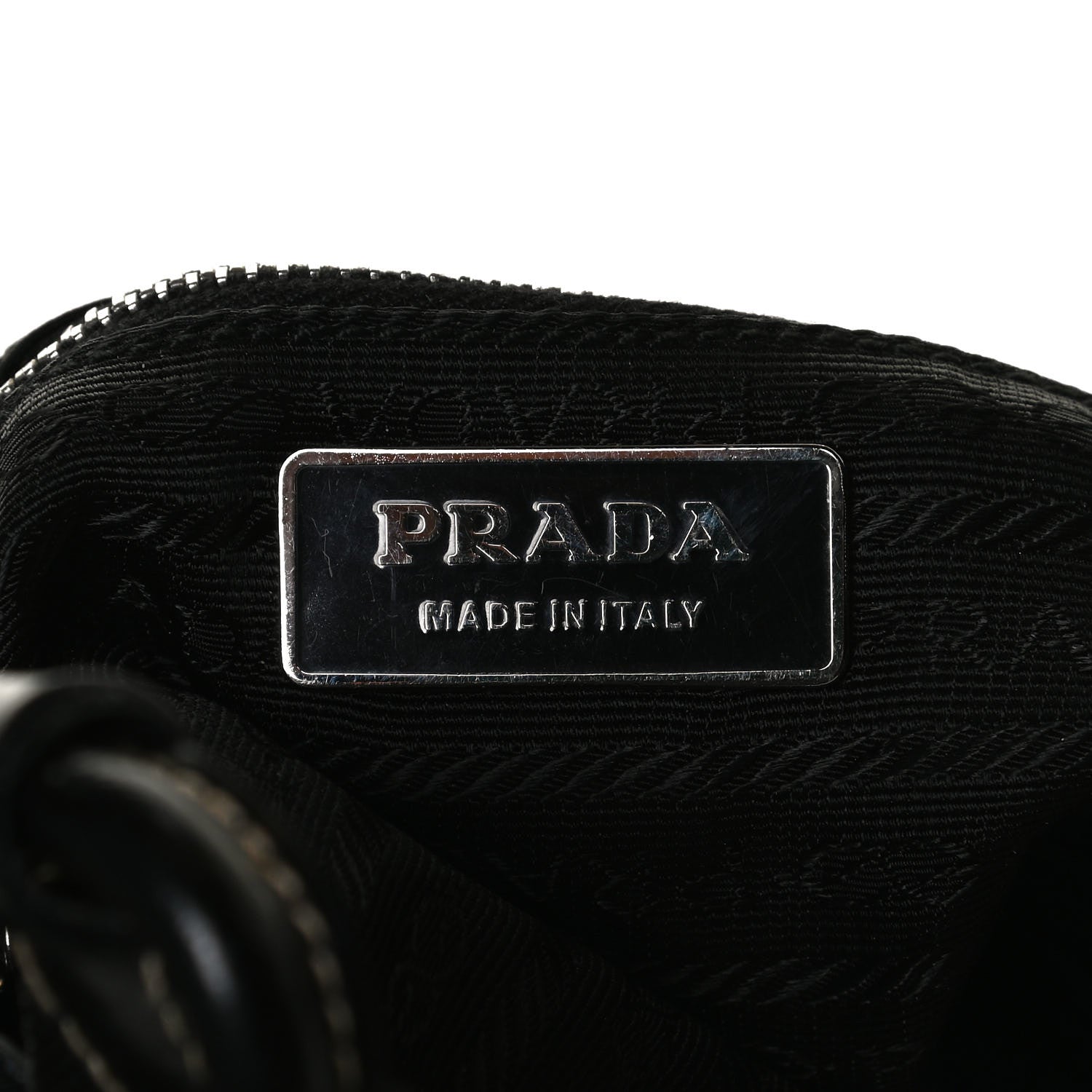Prada Tessuto Nylon Hobo Black 6 of 16