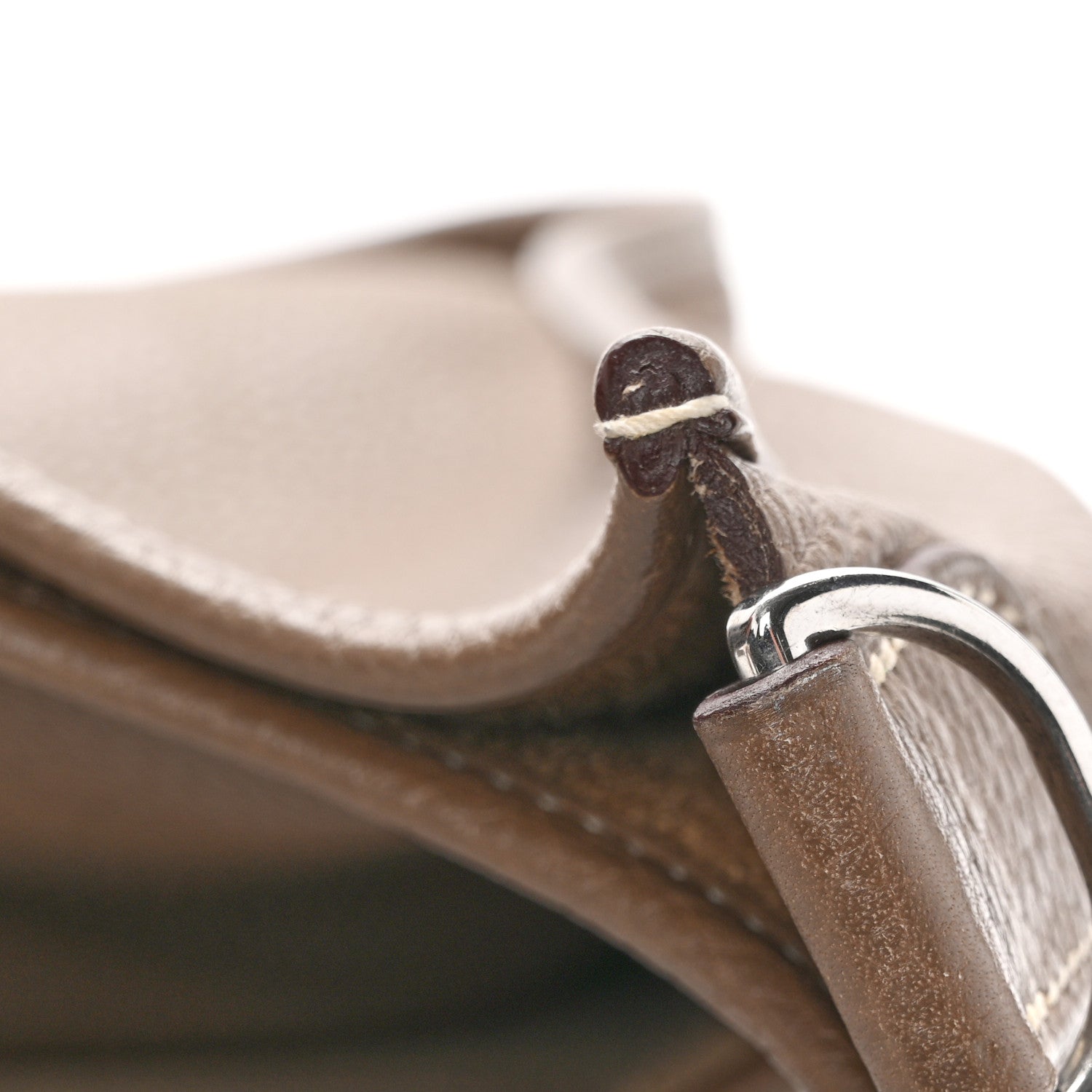 Hermes Taurillon Clemence Evelyne III GM Etoupe 13 of 13
