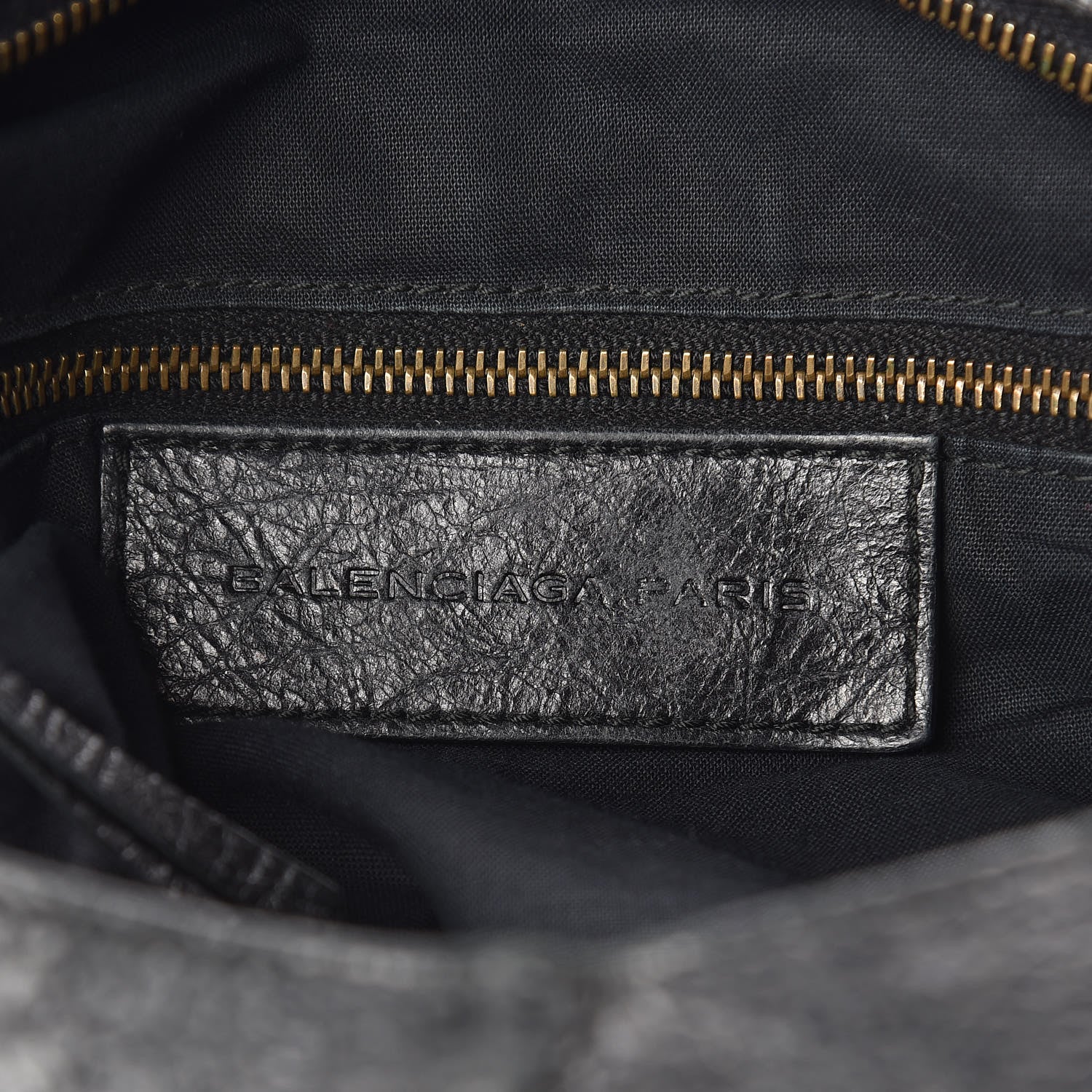 Balenciaga Agneau Classic Hardware Velo Black 6 of 20