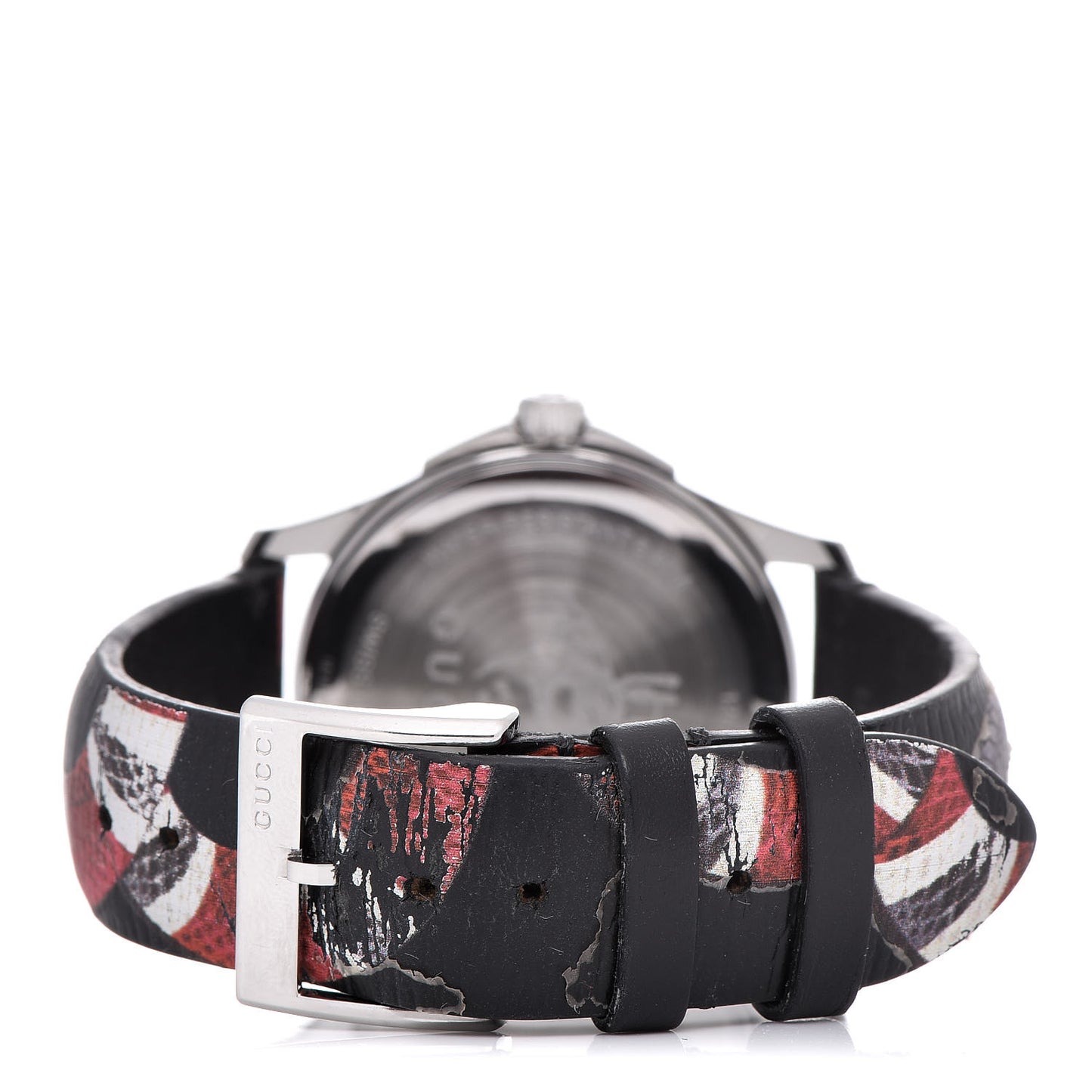 Stainless Steel Calfskin 38mm Le Marche Des Merveilles Snake Quartz Watch Black