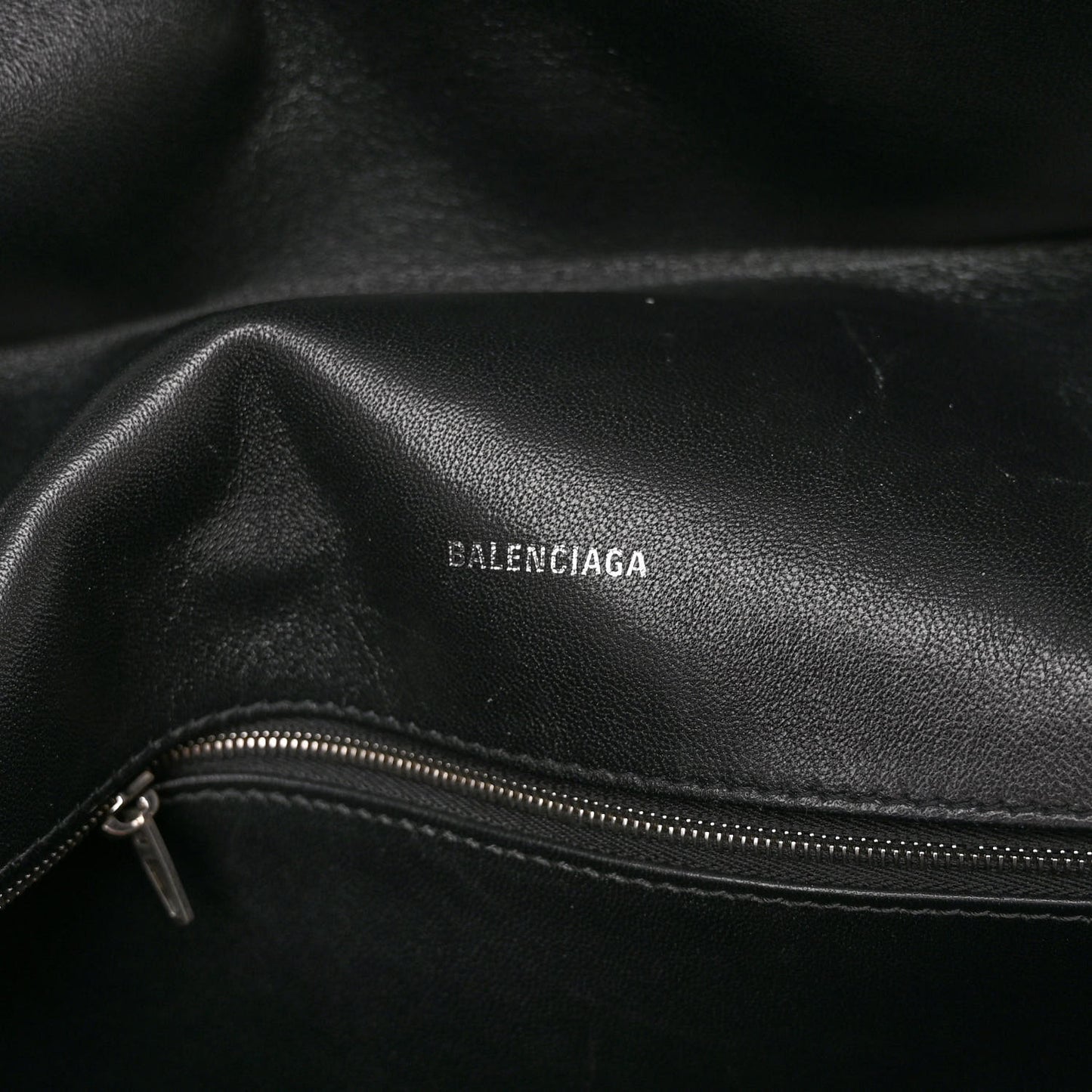 Nappa Calfskin Quilted Large Touch B Shoulder Bag