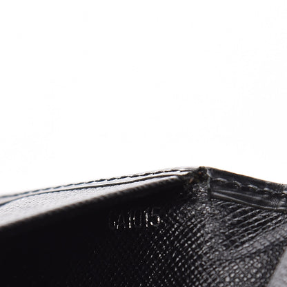 Louis Vuitton Epi Checkbook Organizer Wallet Black 7 of 9