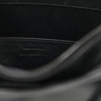 Saint Laurent Shiny Calfskin Medium Uptown Tote Black 8 of 9