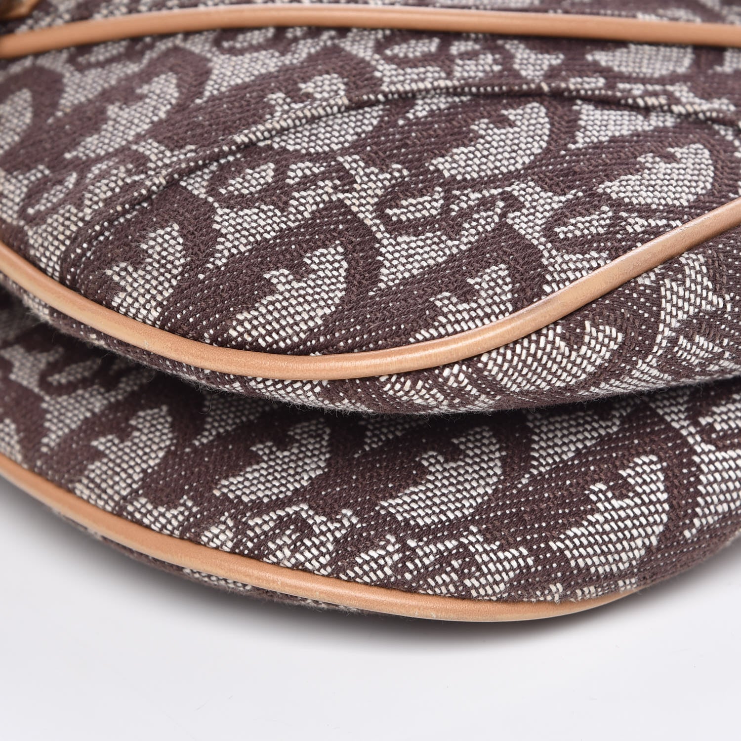 Christian Dior Monogram Double Saddle Bag Brown 8 of 8