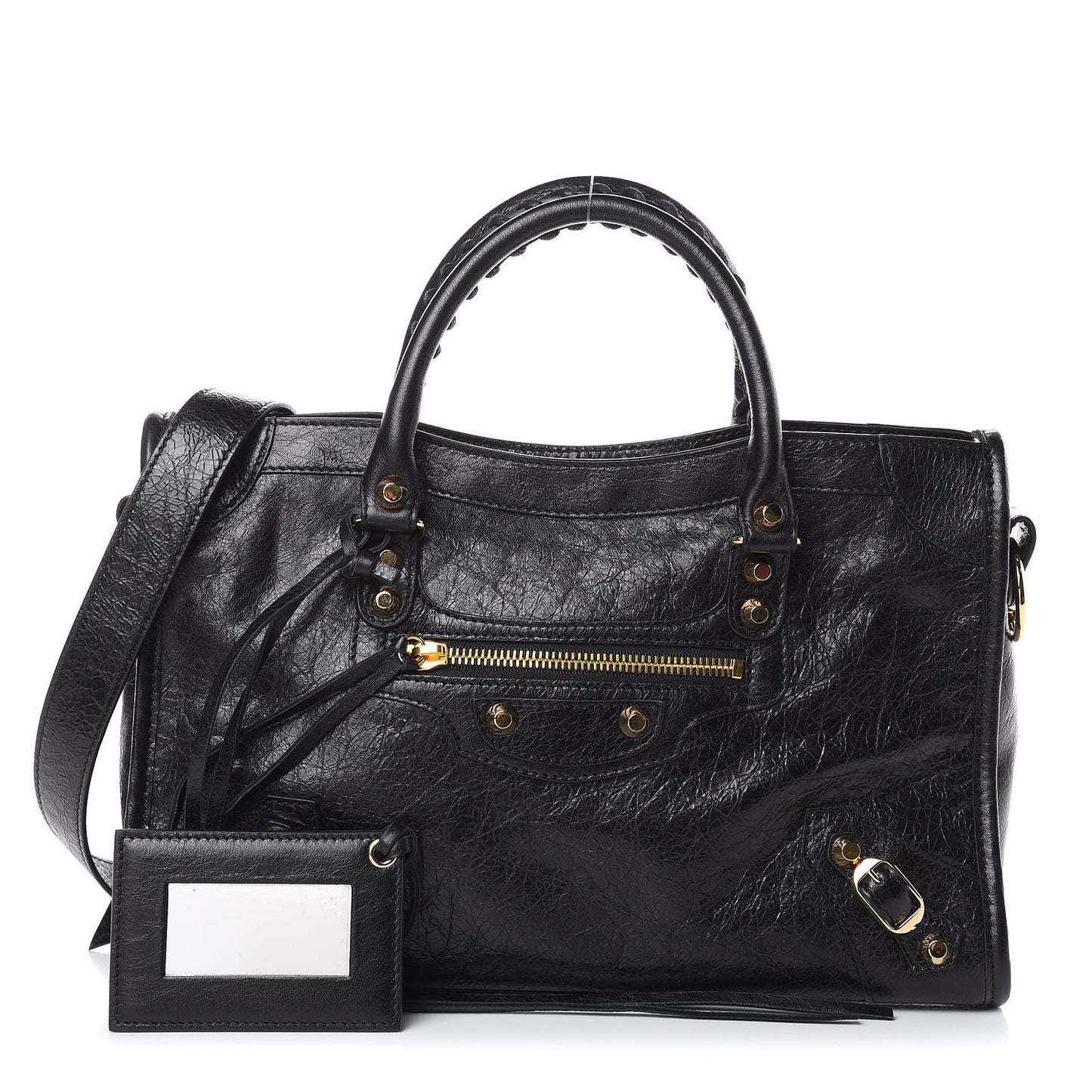 Agneau Classic Gold Hardware S City Black