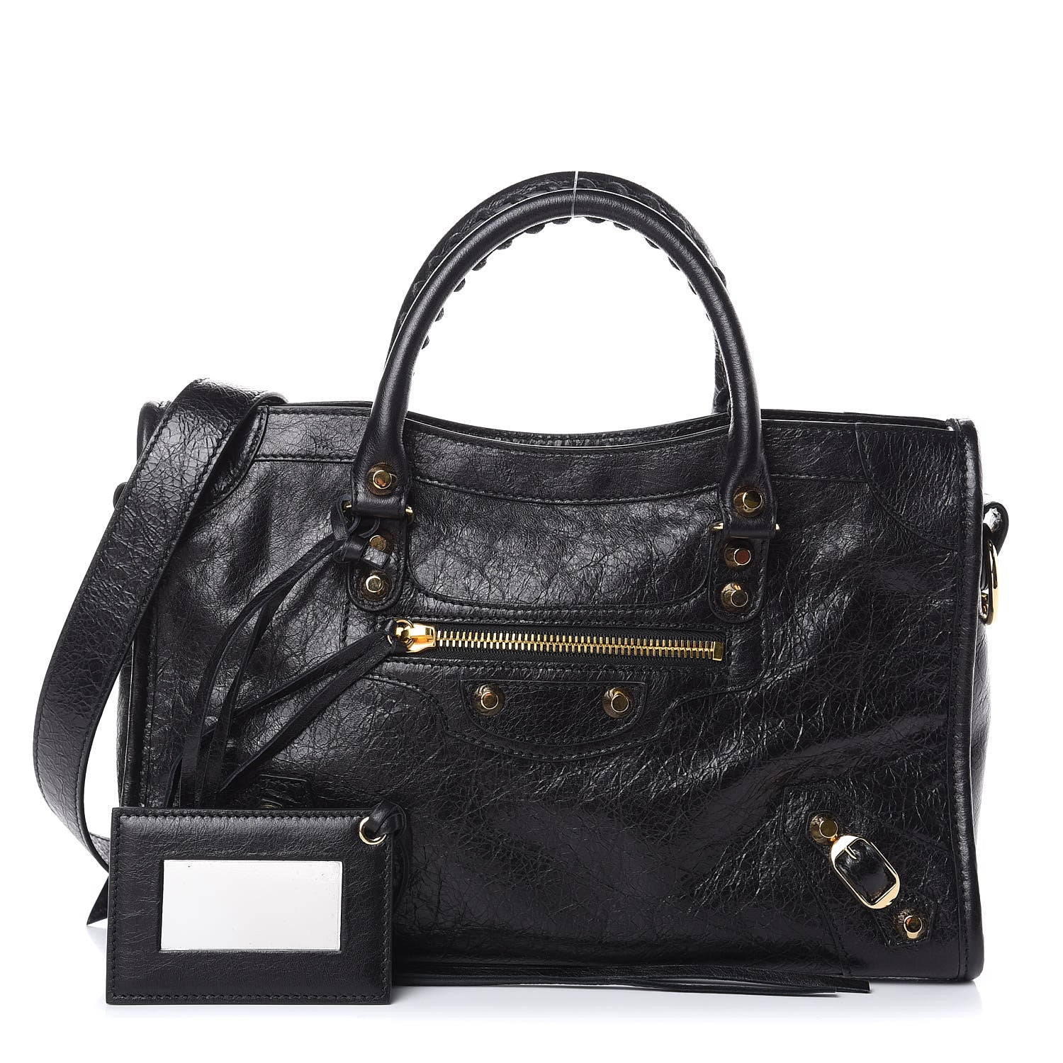 Balenciaga Agneau Classic Gold Hardware S City Black 1 of 8