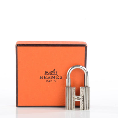 Hermes Sterling Silver Touareg Cadena Lock 4 of 6