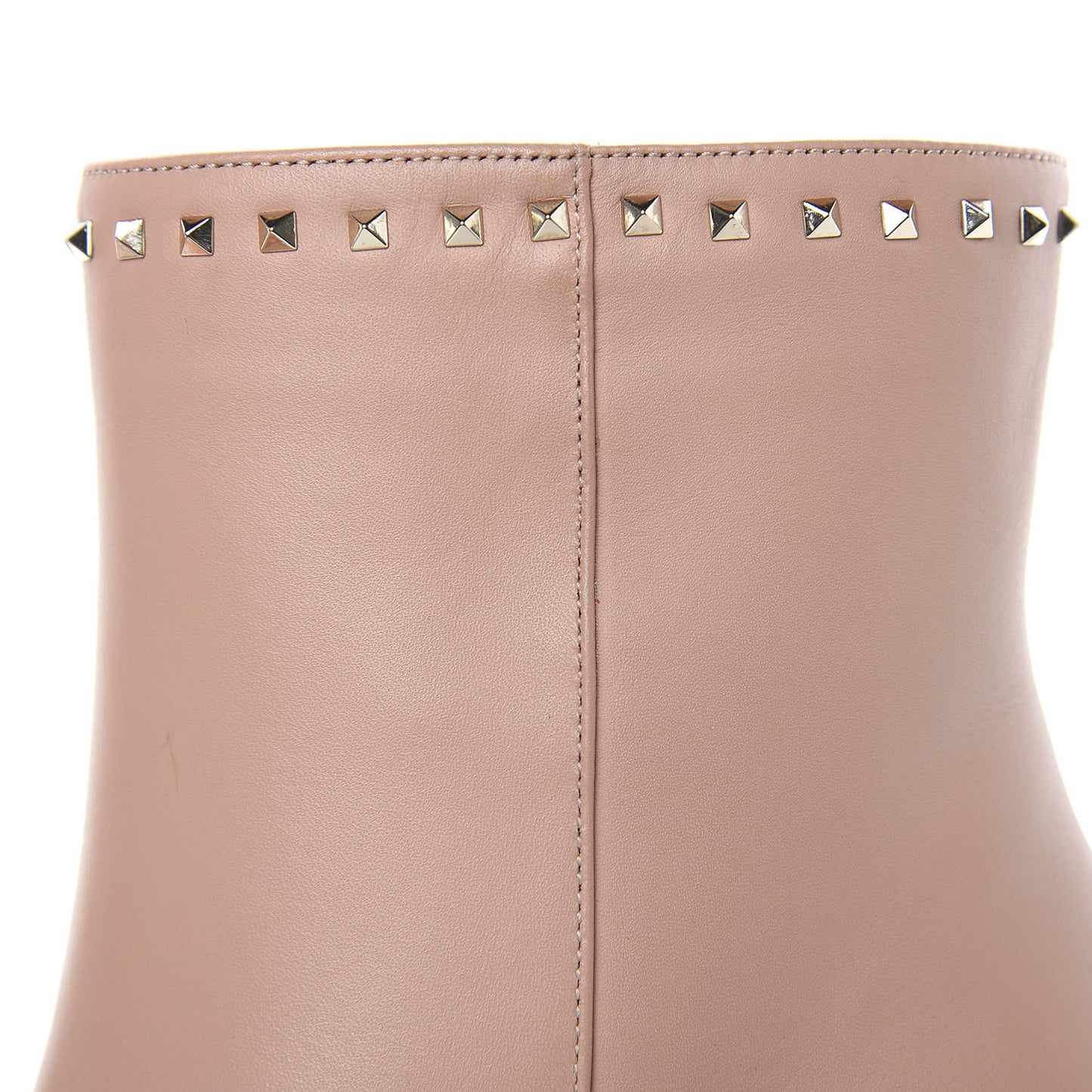 Nappa Soul Rockstud 90mm Ankle Boots 37 Skin Sorbet