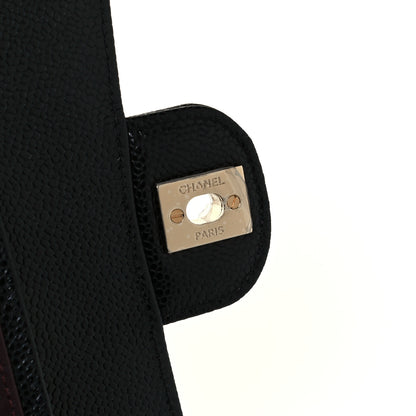 Chanel Caviar Quilted Medium Double Flap Black 6 of 11