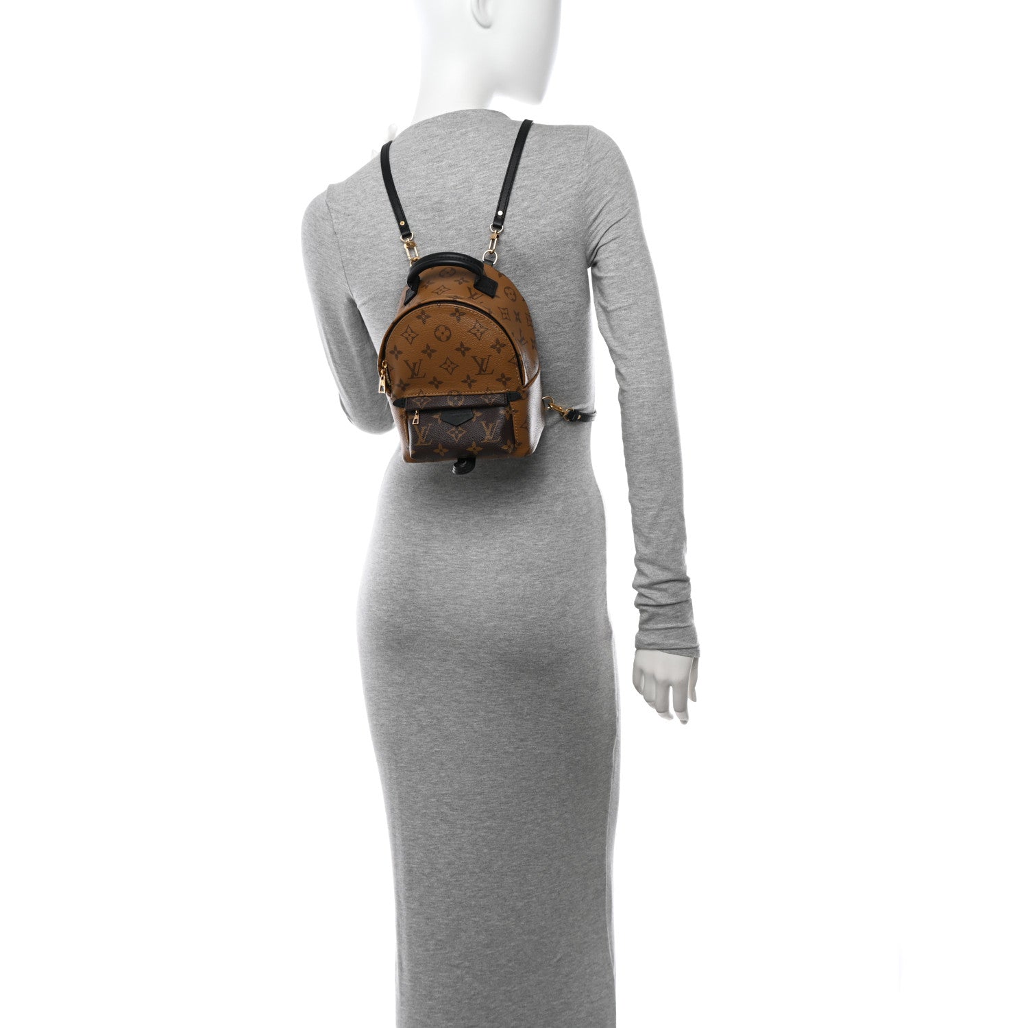 Louis Vuitton Reverse Monogram Palm Springs Backpack Mini 2 of 11