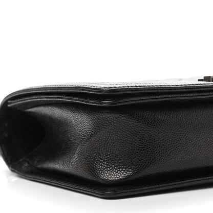 Chanel Caviar Quilted New Medium Boy Flap Black 11 of 16