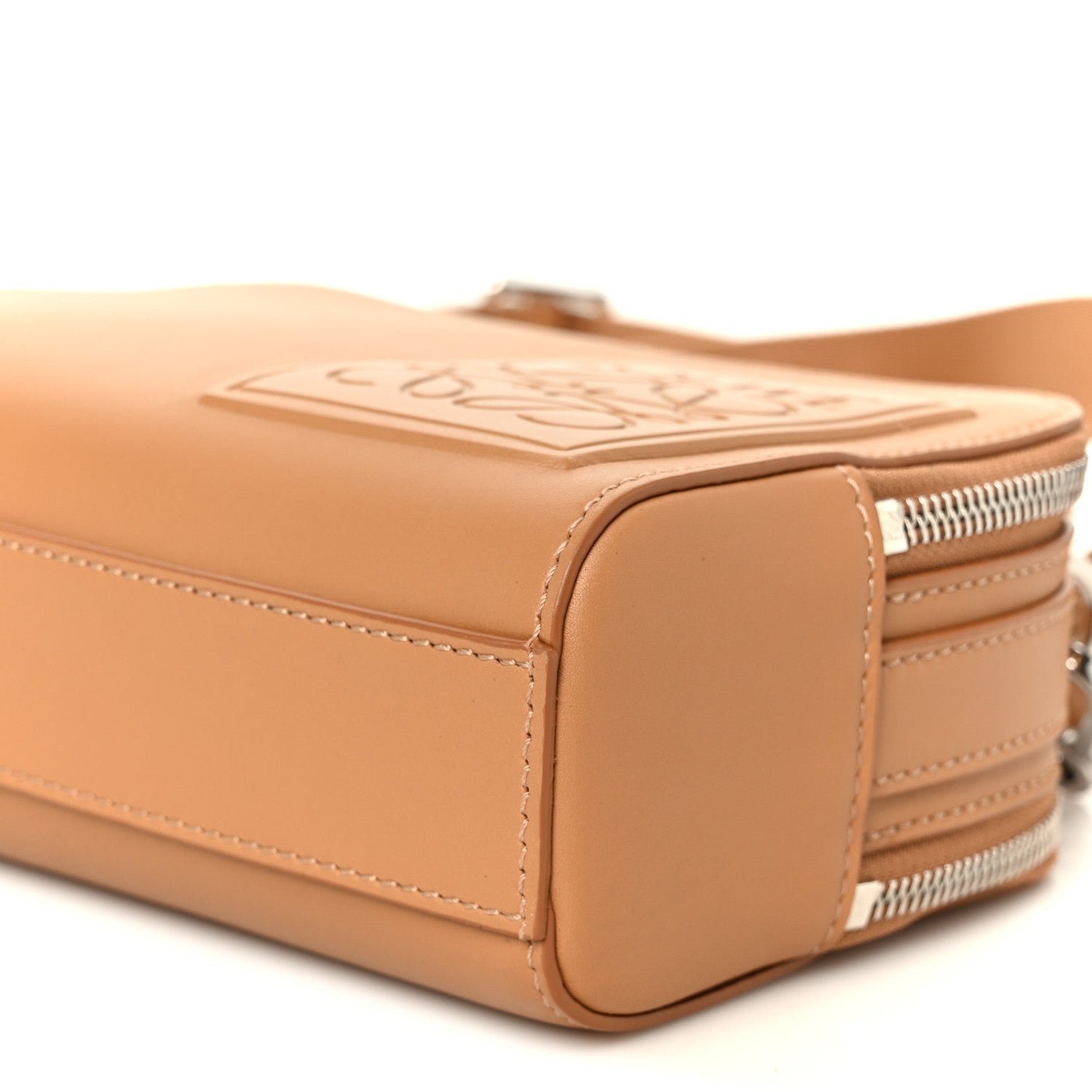 Loewe Satin Calfskin Mini Camera Bag Tan 11 of 12