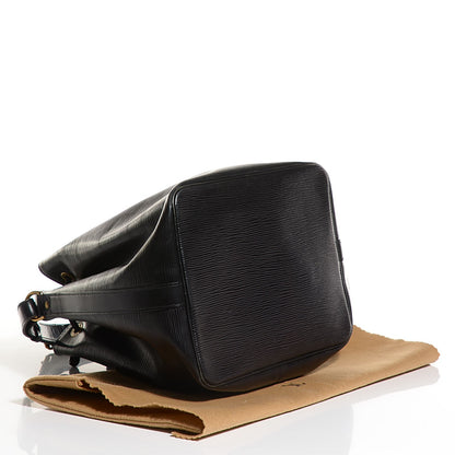 Louis Vuitton Epi Petit Noe Black 4 of 7