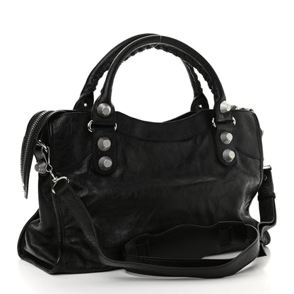 Balenciaga Agneau Giant 21 Silver Hardware City Black 3 of 10