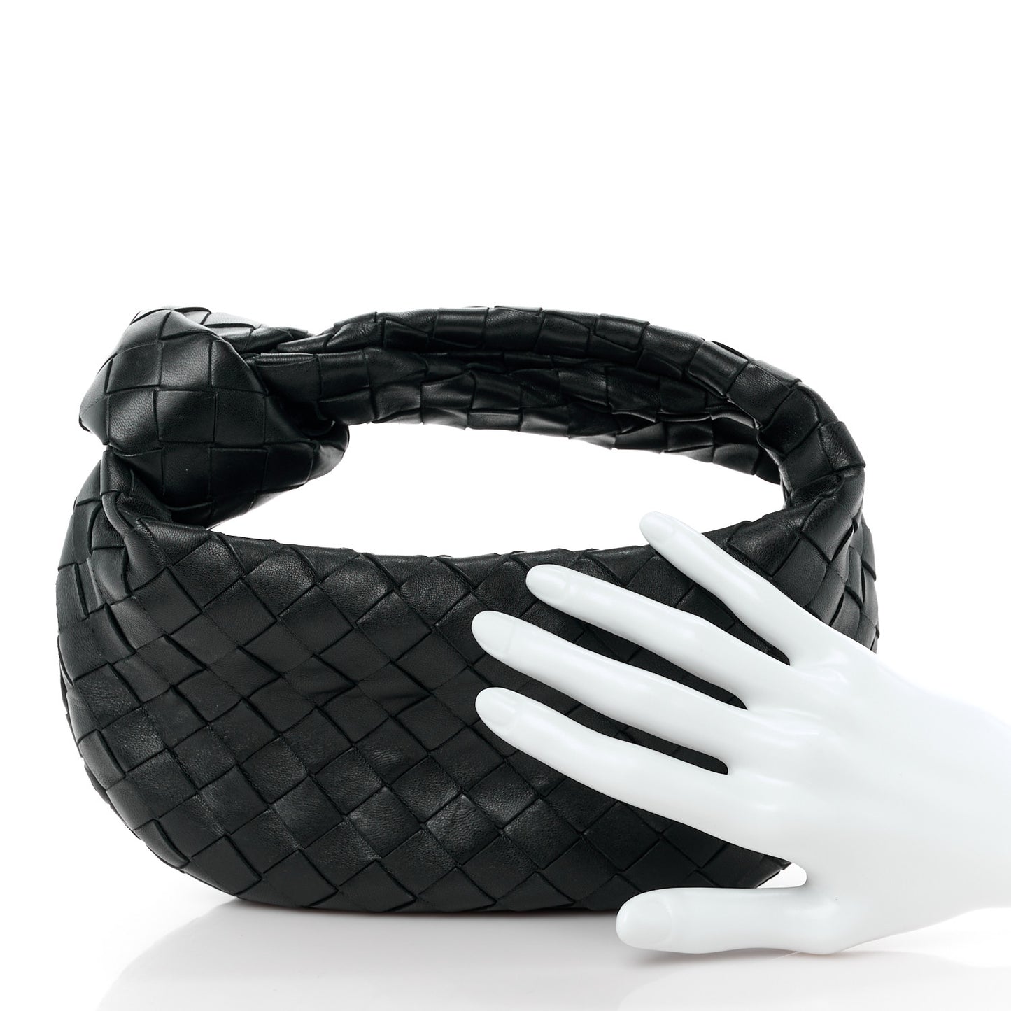 Nappa Intrecciato Mini Jodie Black