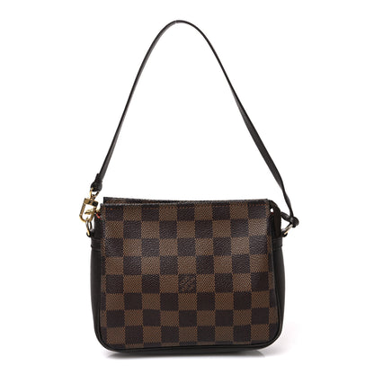 Louis Vuitton Damier Ebene Trousse Make Up Bag Pochette 1 of 10