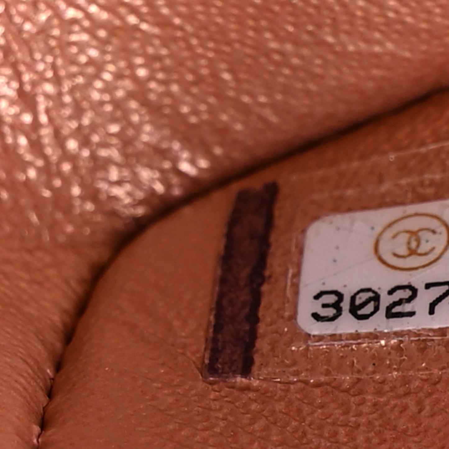 Metallic Lambskin Quilted Ombre Mini Rectangular Flap Pink