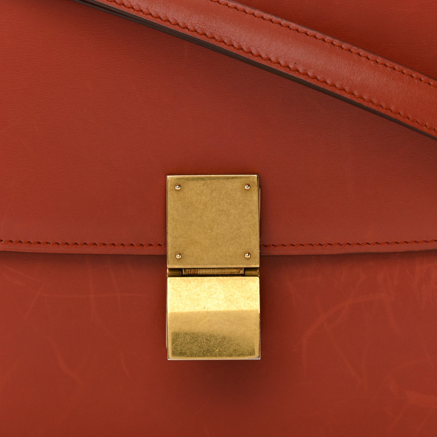 Box Calfskin Medium Classic Box Flap Bag Lipstick