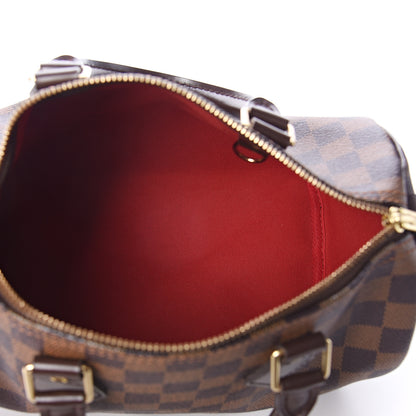 Louis Vuitton Damier Ebene Speedy 25 4 of 8