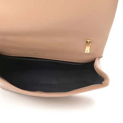 Burberry Lambskin Quilted Small Lola Bag Camel 5 of 11