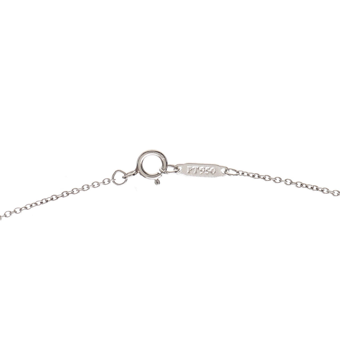 Platinum Diamond Mini Victoria Necklace