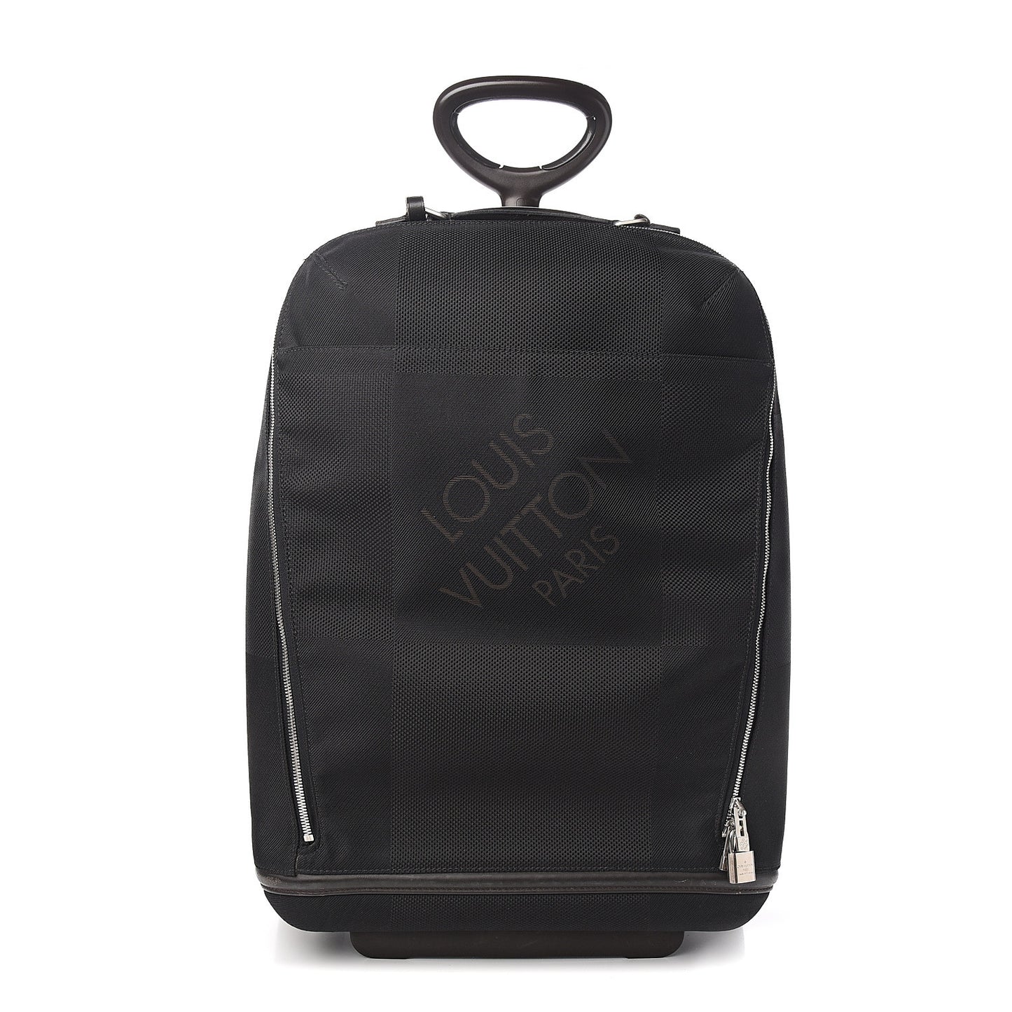 Damier Geant Conquerant 55 Roller Luggage Black