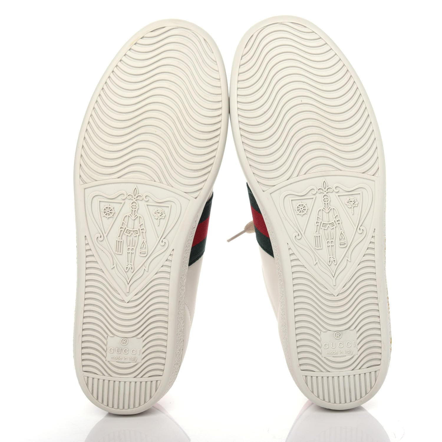 Gucci X SEGA Calfskin Ayers Web Guccy Womens Ace Sneakers 37 White 6 of 11