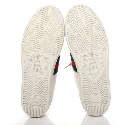 Gucci X SEGA Calfskin Ayers Web Guccy Womens Ace Sneakers 37 White 6 of 11