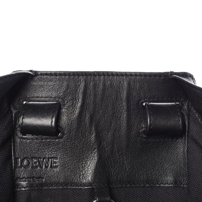 Loewe Calfskin Medium Hammock Shoulder Bag Black 10 of 11
