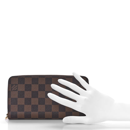 Louis Vuitton Damier Ebene Zippy Wallet 2 of 9