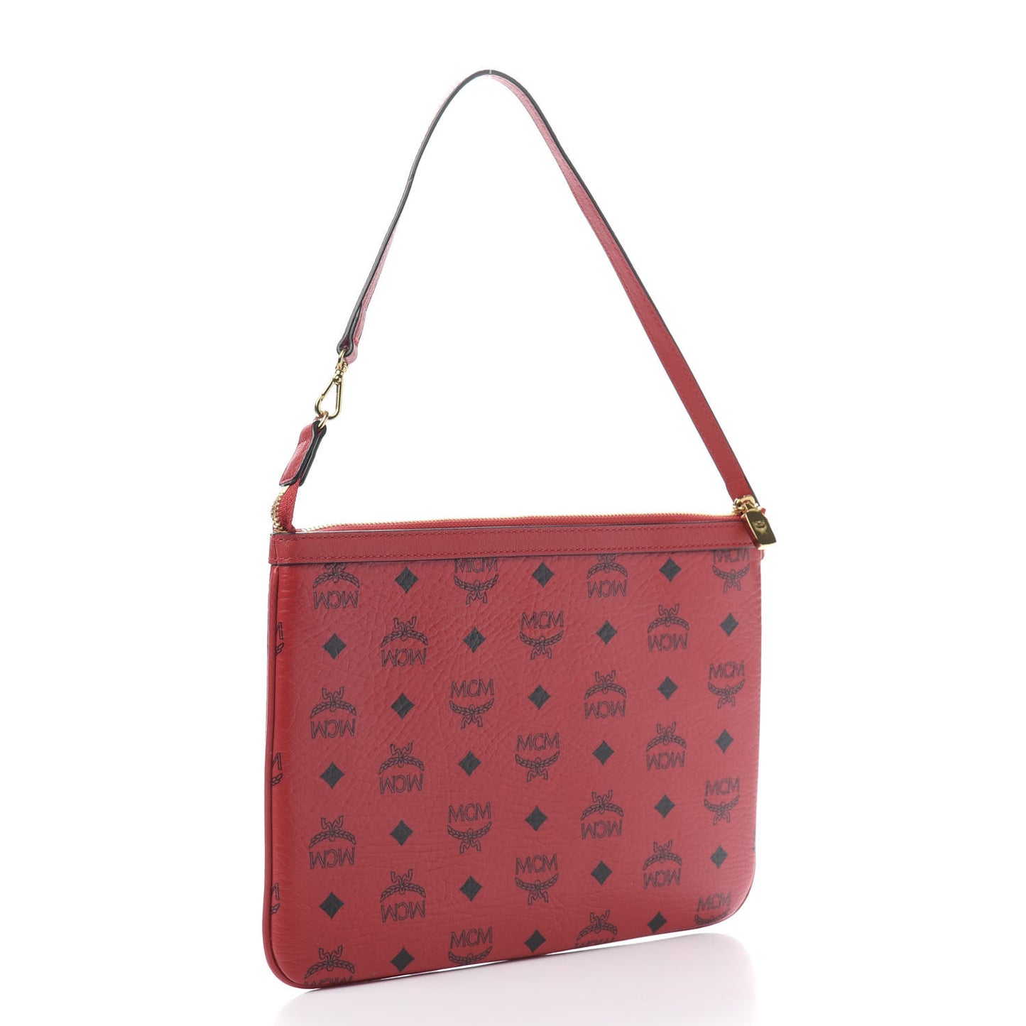 Visetos Liz Shopper Tote Pouch Ruby Red