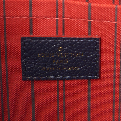 Louis Vuitton Empreinte Montaigne MM Marine Rouge 8 of 8