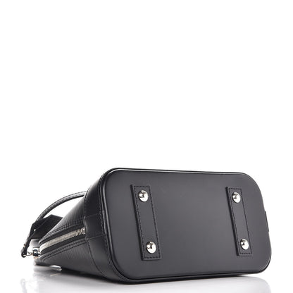 Louis Vuitton Epi Alma BB Black 4 of 8