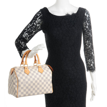Louis Vuitton Damier Azur Speedy 25 2 of 7