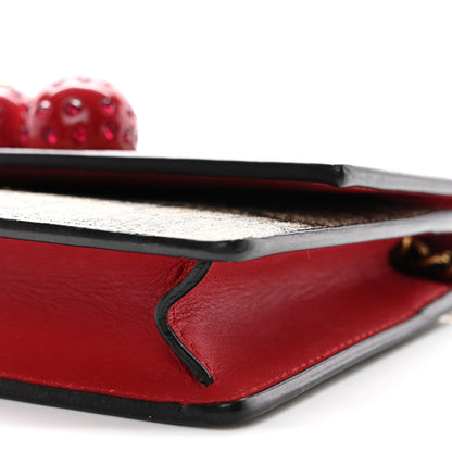 Gucci GG Supreme Monogram Mini Cherry Chain Bag 10 of 11