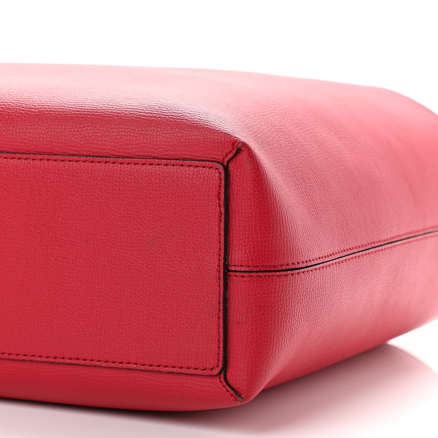 Haymarket Check Small Reversible Tote Poppy Red