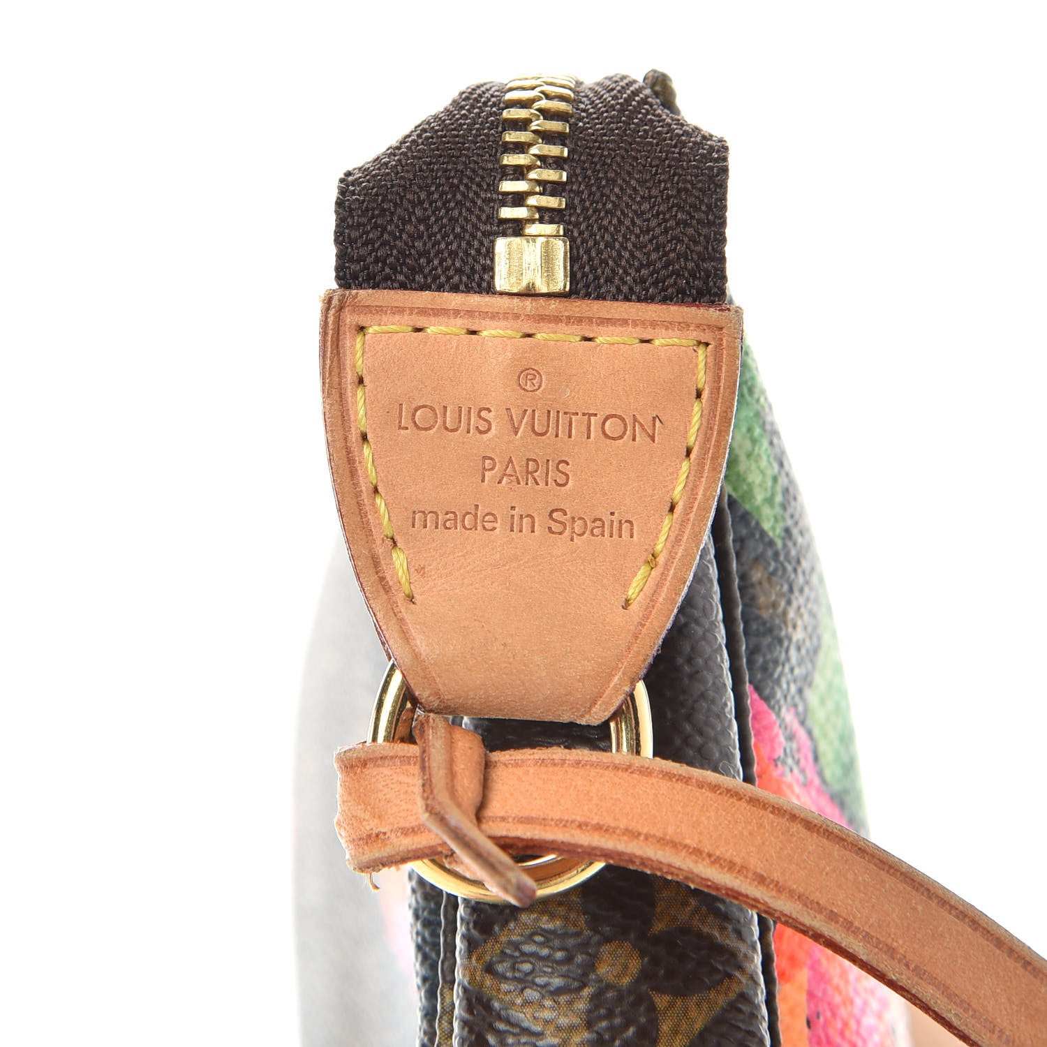 Louis Vuitton Monogram Roses Pochette Accessories 9 of 9