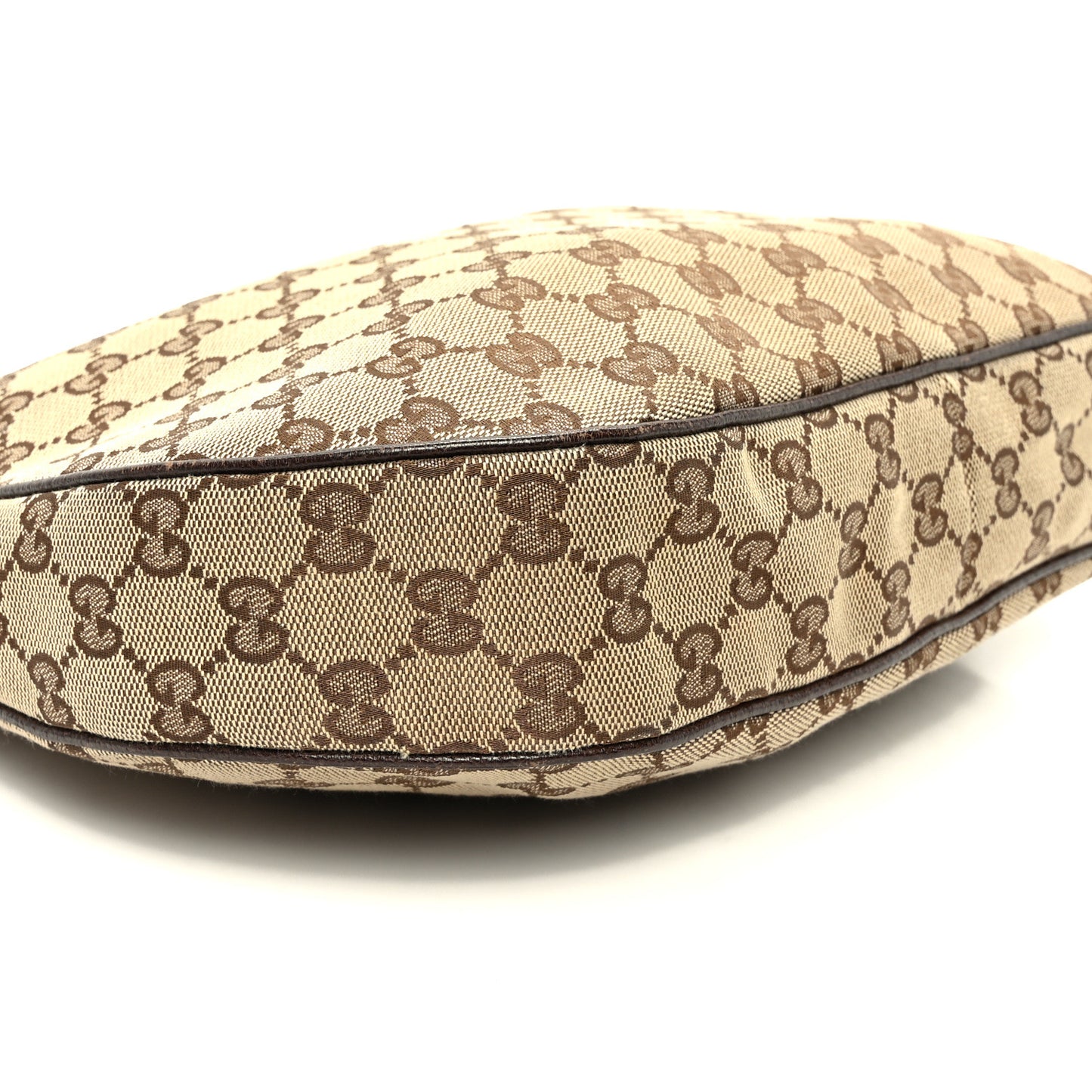 Monogram Medium Half Moon Hobo Dark Brown