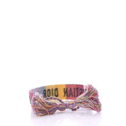 Christian Dior Woven Cotton J'Adior Friendship Bracelet 3 of 6