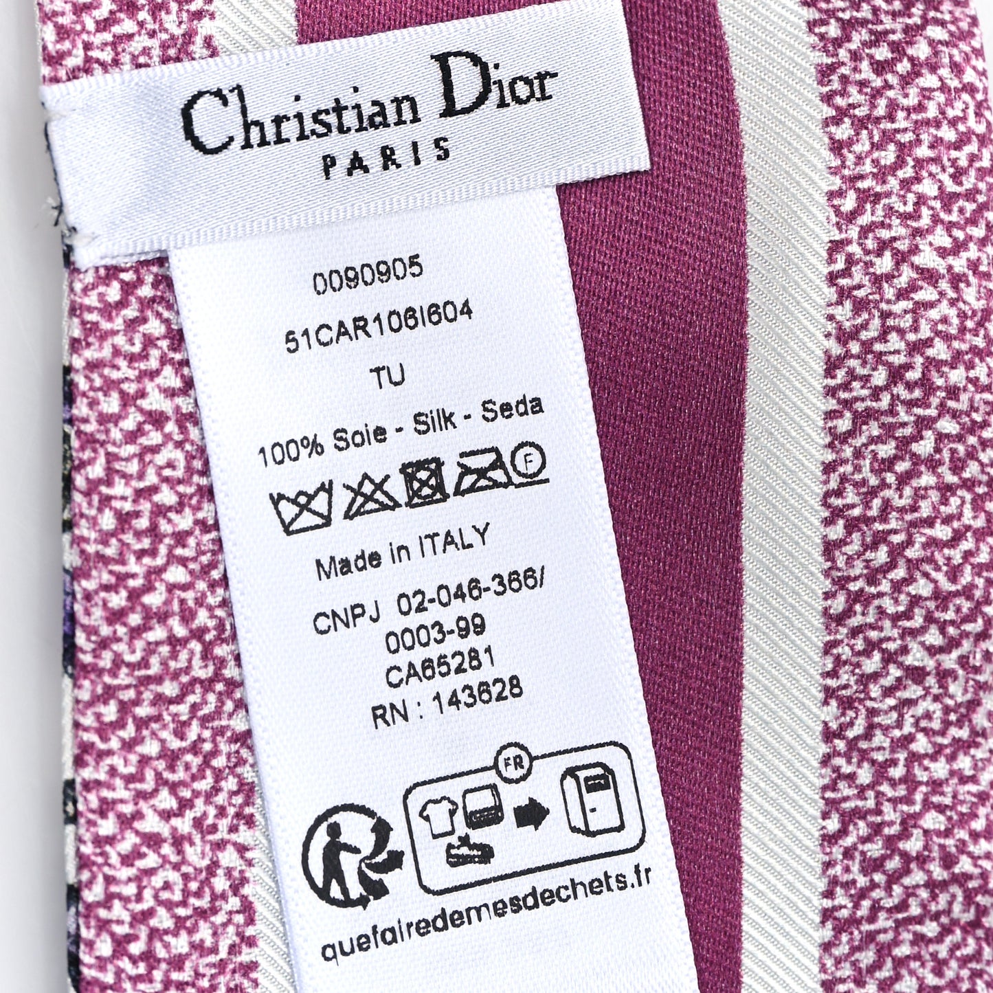 Silk Chardons Mitzah Scarf ivory Purple Multicolor