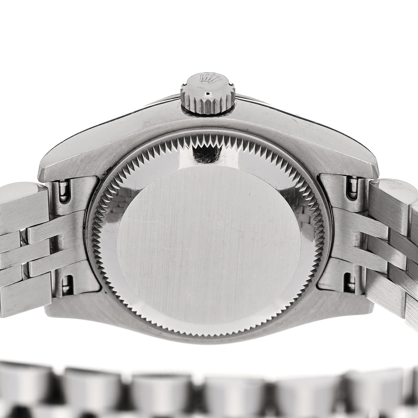 Stainless Steel 18K White Gold 26mm Oyster Perpetual Datejust Watch Black Roman 179174