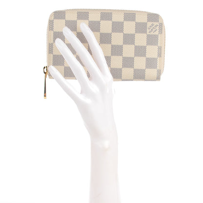 Louis Vuitton Damier Azur Compact Zippy Wallet 2 of 7