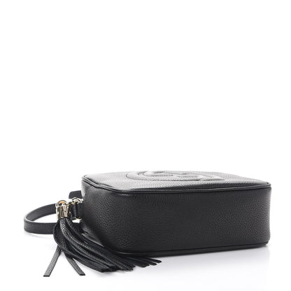 Gucci Pebbled Calfskin Small Soho Disco Bag Black 4 of 7