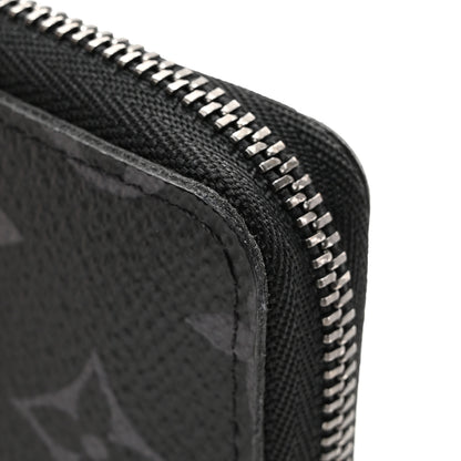 Louis Vuitton Monogram Eclipse Zippy Coin Purse Vertical 8 of 8