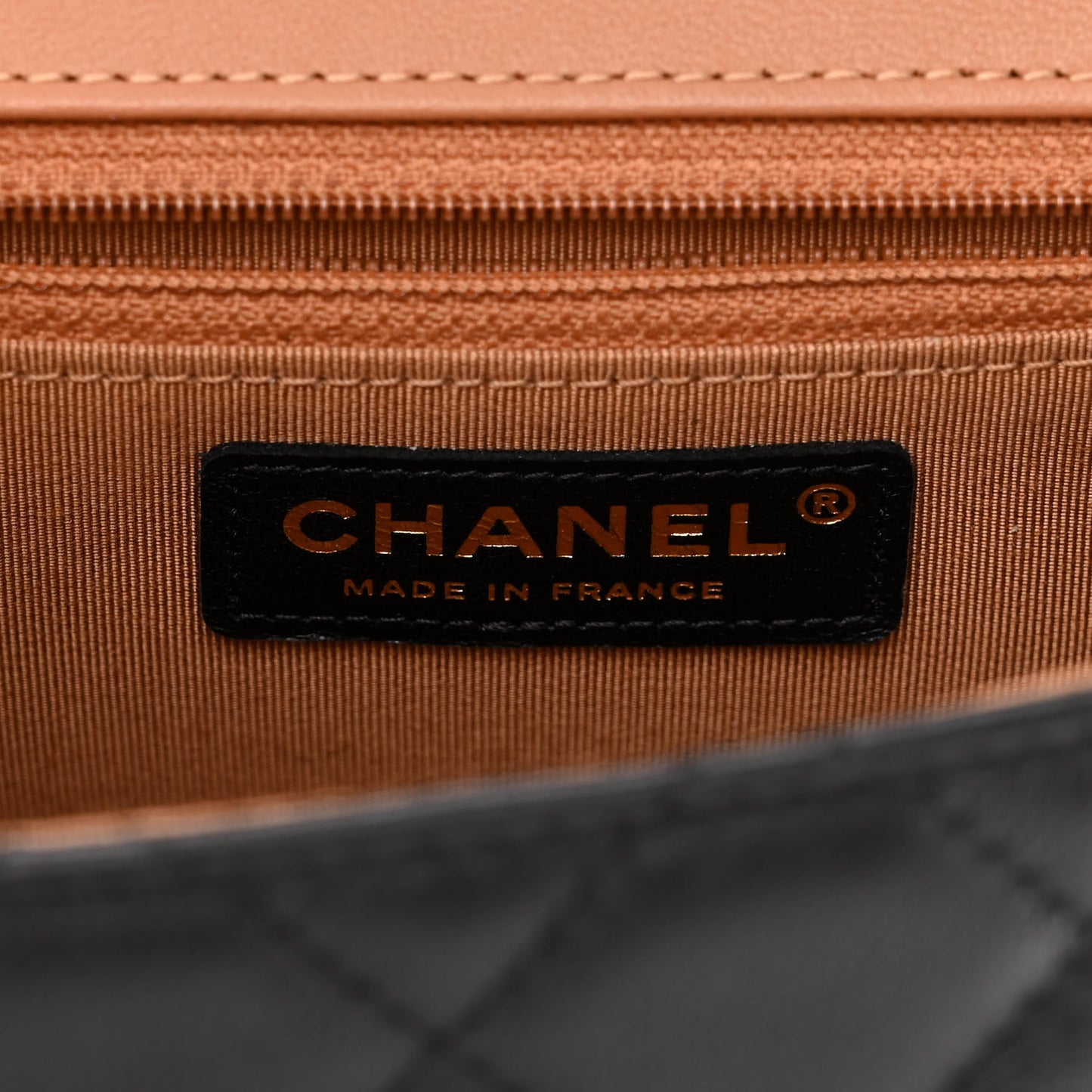 Lambskin Mixed Fibers Quilted Cocovado Flap Black