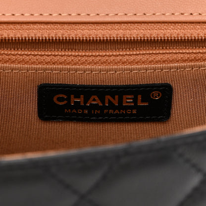 Chanel Lambskin Mixed Fibers Quilted Cocovado Flap Black 6 of 12