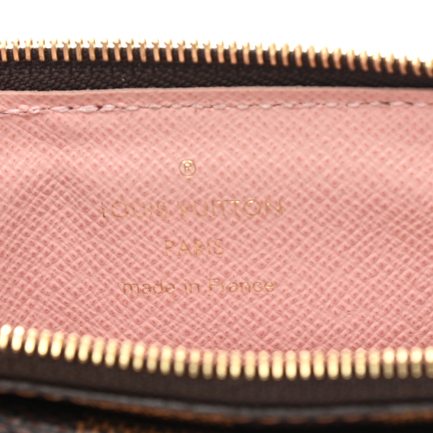 Louis Vuitton Damier Ebene Recto Verso Card Holder Rose Ballerine 6 of 8