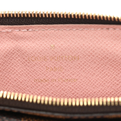 Louis Vuitton Damier Ebene Recto Verso Card Holder Rose Ballerine 6 of 8