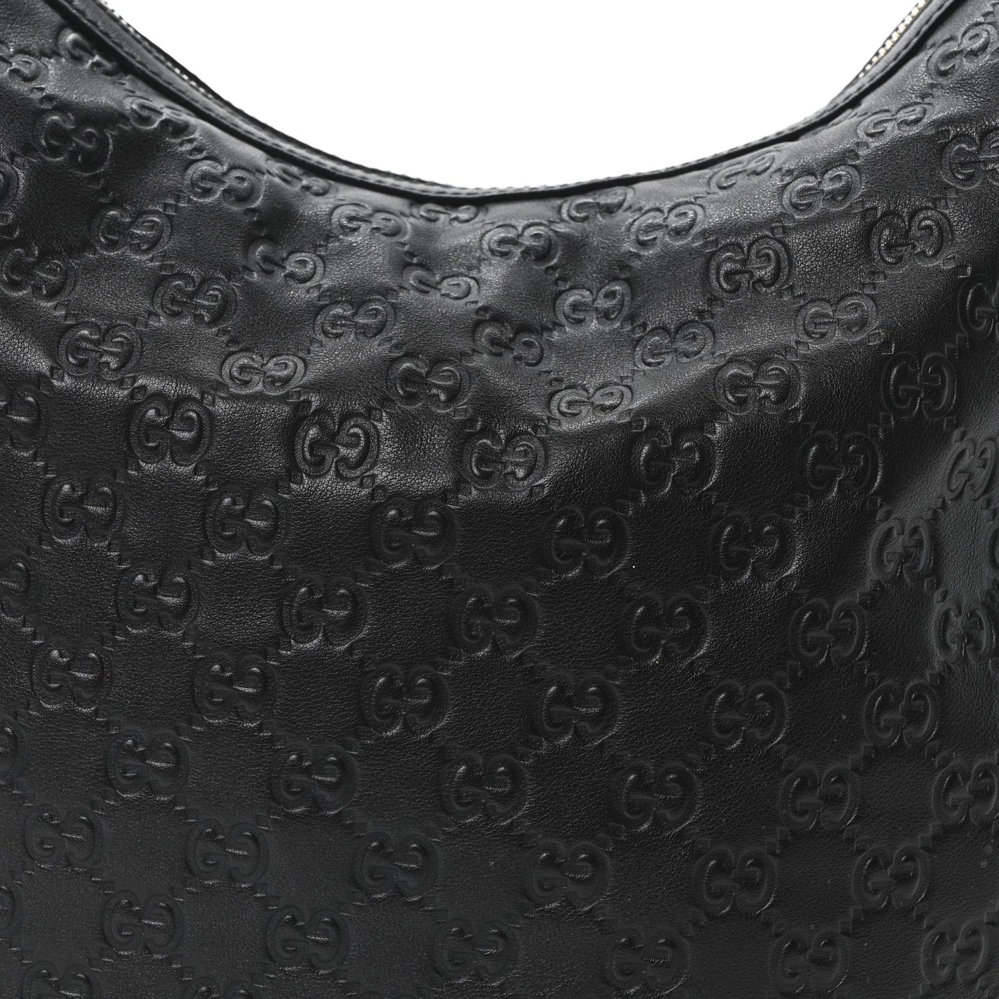 Guccissima Large Princy Hobo Black