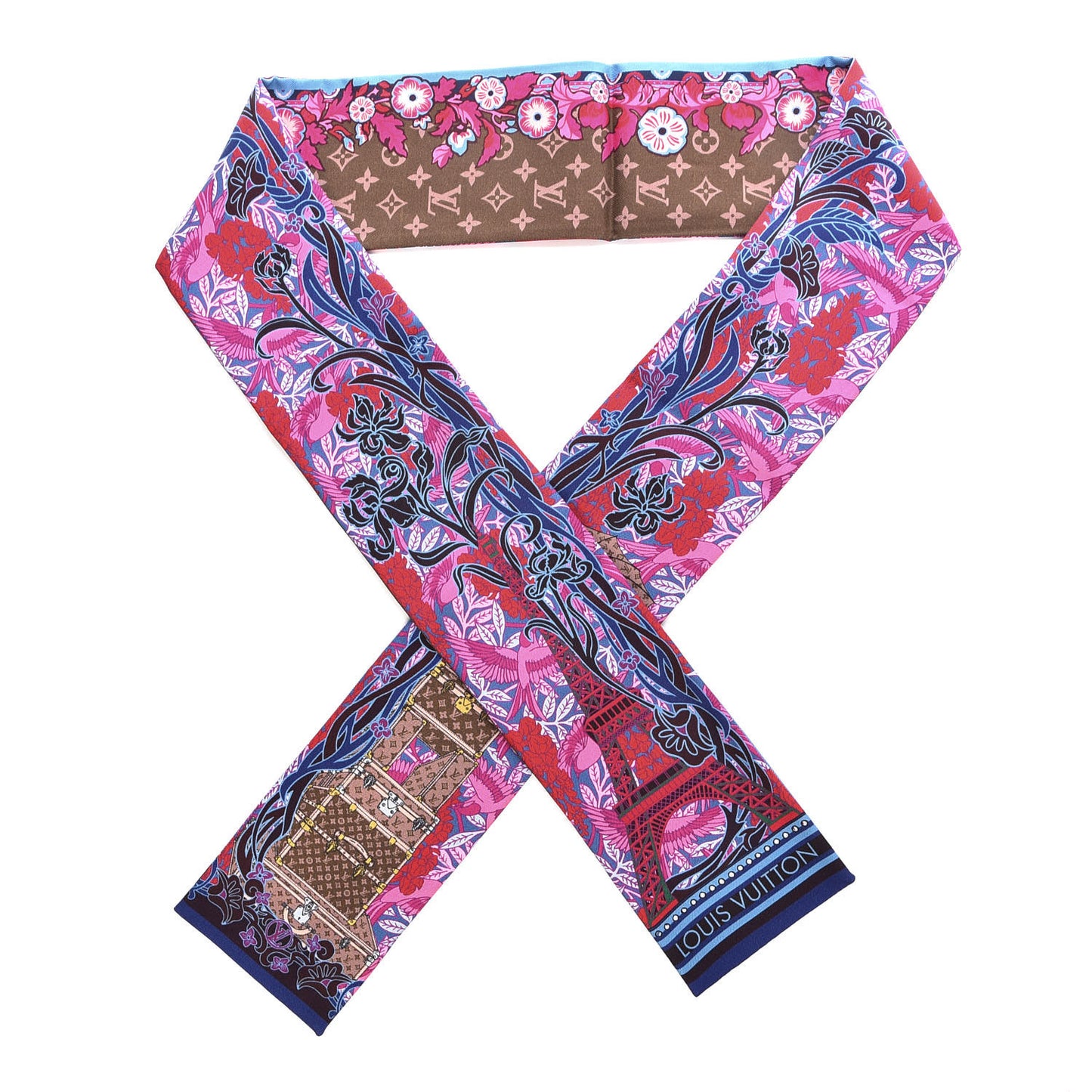 Silk Louis A Paris Bandeau Fuchsia